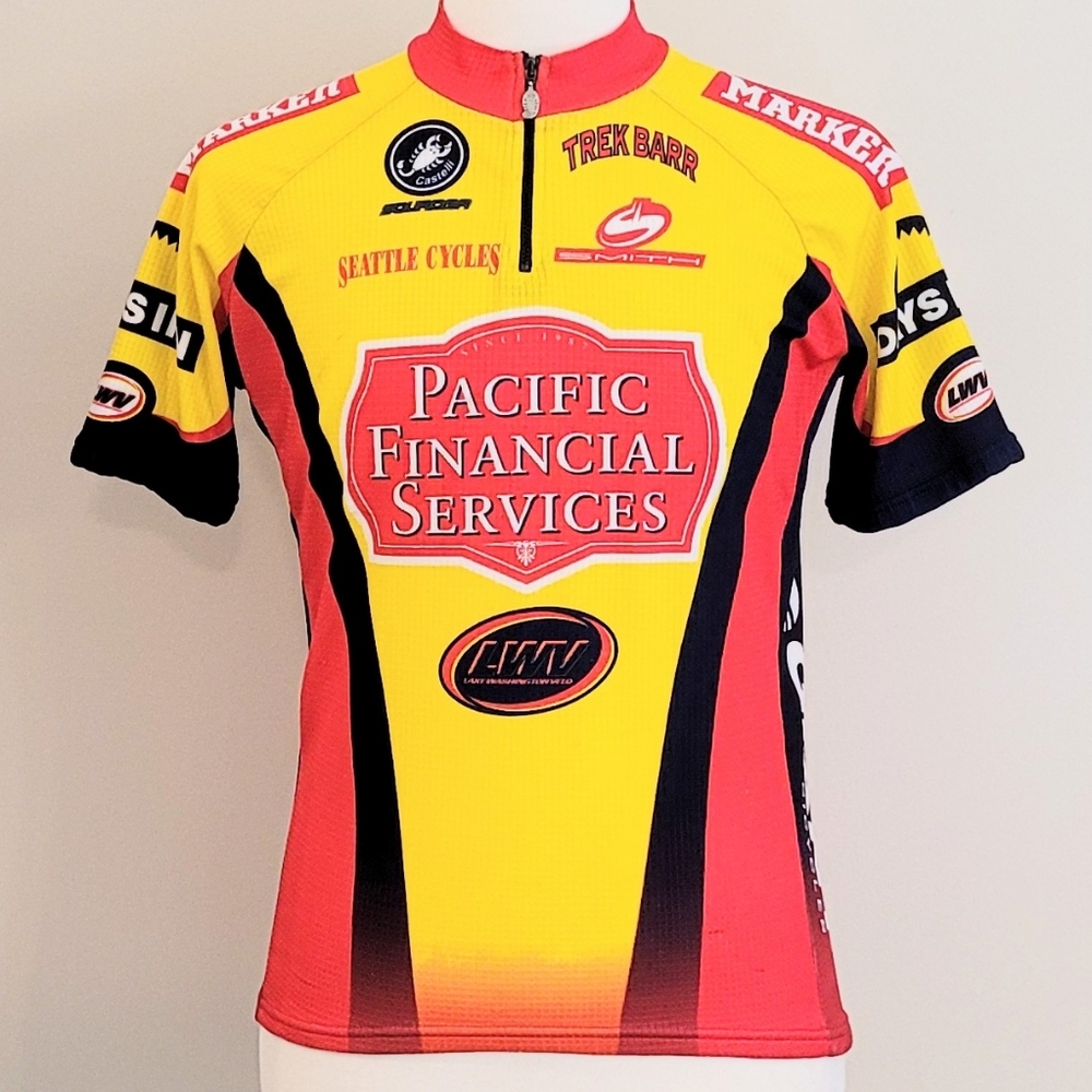 Squadra Team Division cycling jersey large